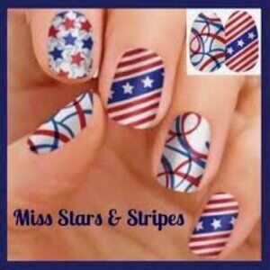 Color Street Miss stars and stripes